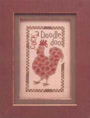 Wee Rooster Cross-stitch Chart