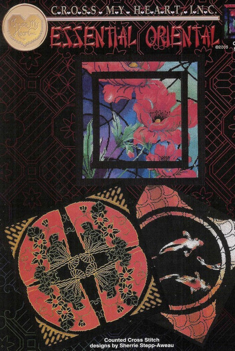 Essential Oriental Cross-stitch Pattern Book