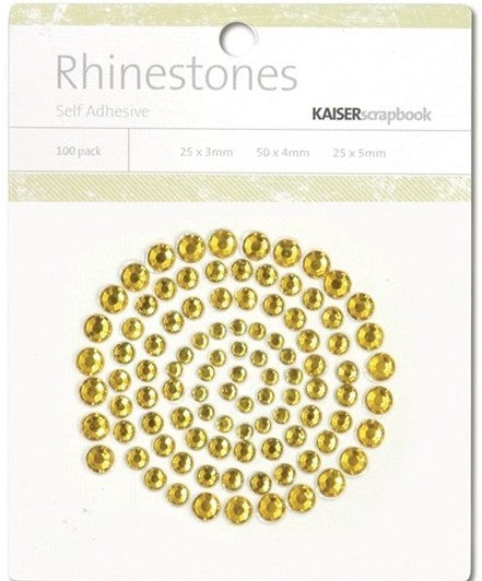 Rhinestones Gold