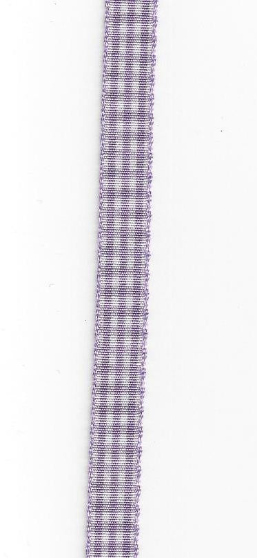 Purple Checked Ribbon