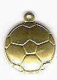Gold Soccer Ball Charm
