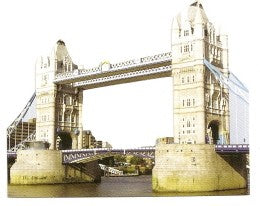 London Tower Bridge Diecut