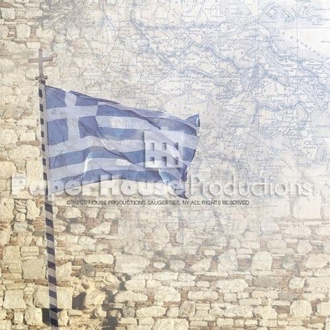 Paper House Greece Map Paper