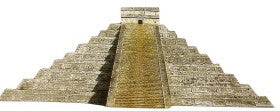 Chichen Itza Mayan Ruins Diecut