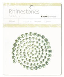 Rhinestones Mint Green
