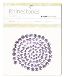 Rhinestones Lilac