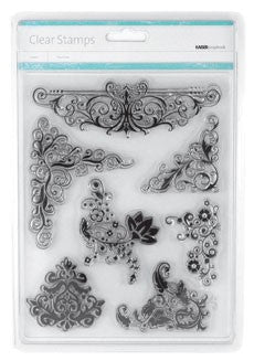 Fancy Flourishes Clear Stamp Set