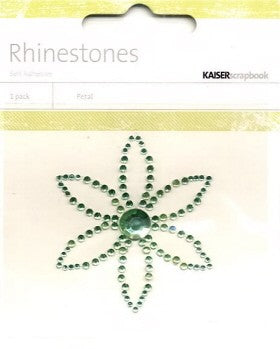 Rhinestones Petal Mint