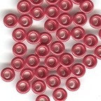 40 Bazzill Red Round Eyelets