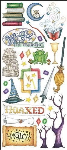Renae Lindgren Wizard Jumbo Stickers – JustScrapping