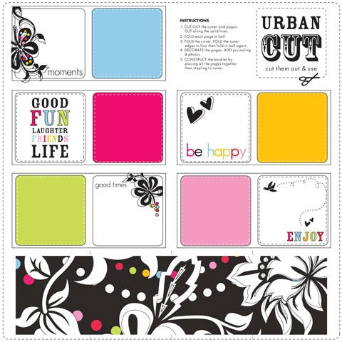 Urban Lily Urban Cut Mini Book Bright