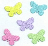 5 Butterfly Brads