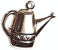 Silver Watering Can Charm