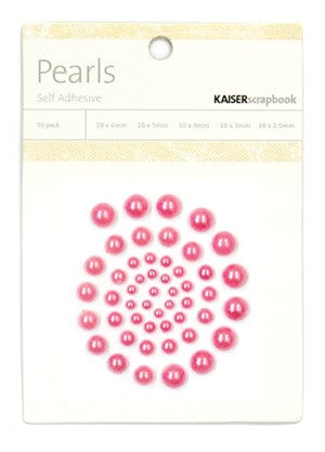 Kaisercraft Hot Pink Pearls