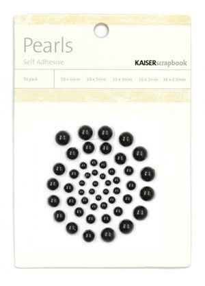 Kaisercraft Black Pearls