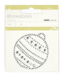 Rhinestones Silver Bauble
