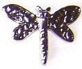 Silver Dragonfly Charm (no loop)