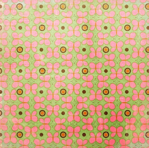 Pink Paislee Enchanting Delightful Paper