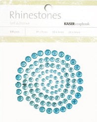 Rhinestones Aqua