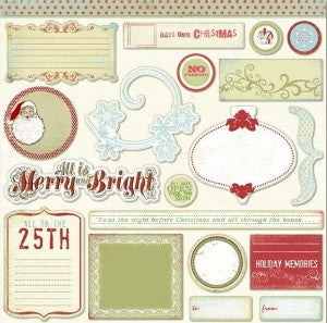 Merry Days of Christmas Accessory Sheet