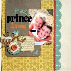 Prince Charming Layout Using Spellbinders
