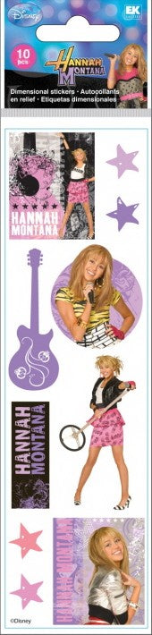 Disney Slims Hannah Montana Stickers