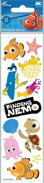 Disney Slims Finding Nemo Stickers