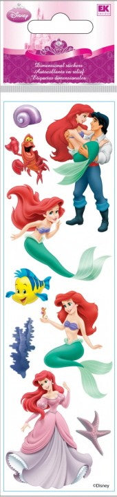 Disney Slims Little Mermaid Stickers