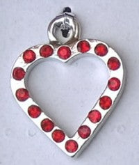 Prima Say it in Crystals Heart Red