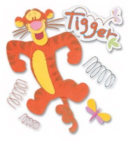 Disney Tigger 3D Stickers