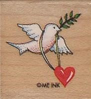 All Night Media Love Dove Stamp
