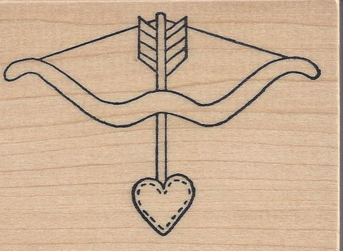 Heart and Bow Stamp