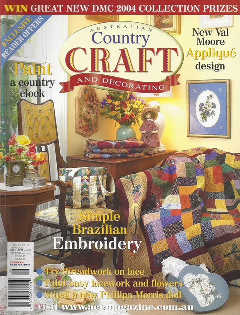 Australian Country Craft and Decorating Vol 14 No 11