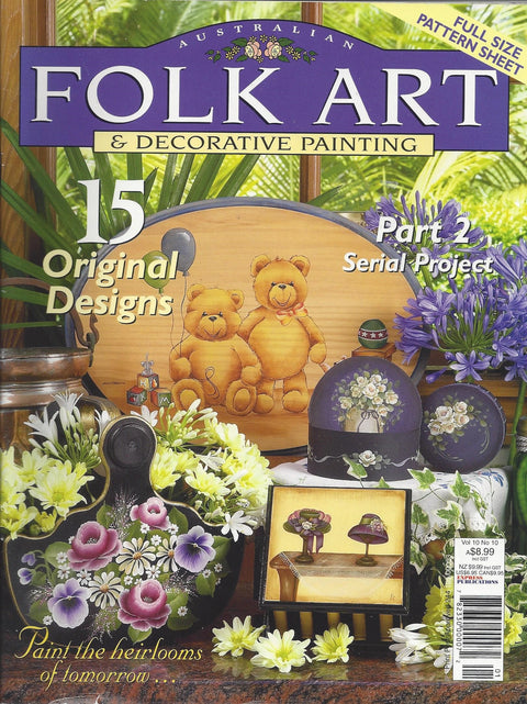 Folk Art & Decorative Painting Vol 10 No 10