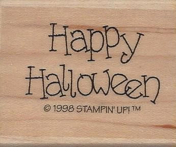 Happy Halloween Stamp