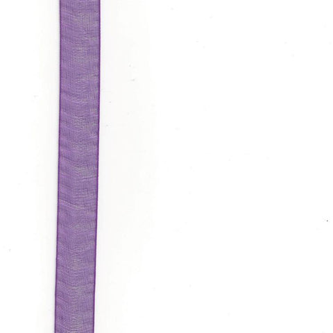 Purple Organza Ribbon 2cm Wide