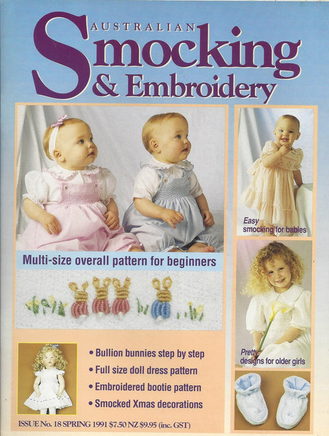 Smocking & Embroidery Magazine Spring 1991
