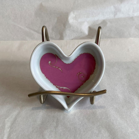 Christian Lacroix Follement Pink Heart-shaped Trinket Dish