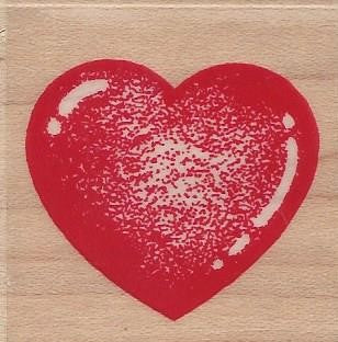Rubber Stampede Bountiful Heart Stamp