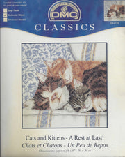 Cats and Kittens - A Rest at Last Cross-stitch Kit