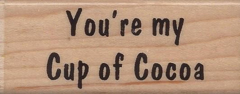 You're My Cup of Cocoa Stamp