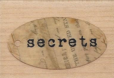 Inkadinkado Secrets Stamp
