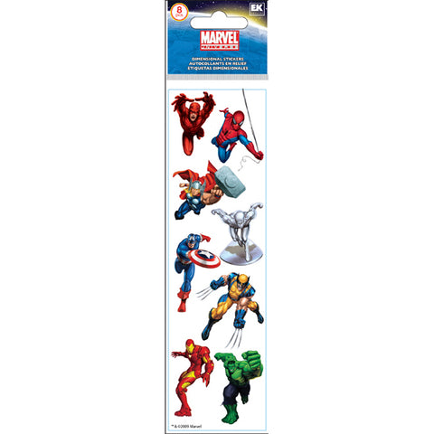 Disney Slims Marvel Heroes Stickers