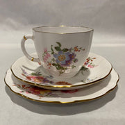 Royal Crown Derby Posies Scalloped Trio