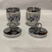Royal Worcester Two Matching Egg Coddlers