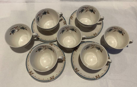 Royal Doulton Old Colony Cups and Saucers