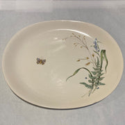 Johnson Bros Wildflowers and Butterfly Large-sized Platter