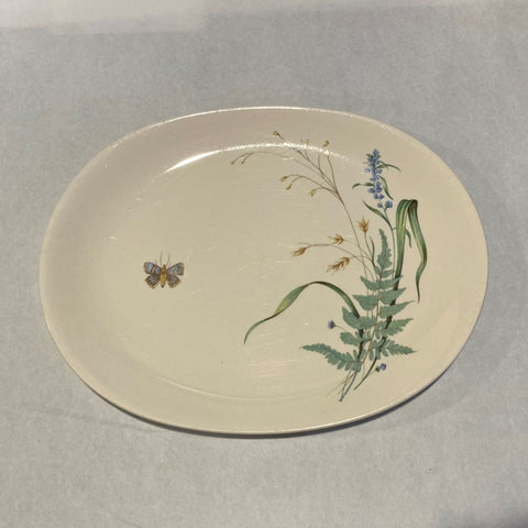 Johnson Bros Wildflowers and Butterfly Medium-sized Platter