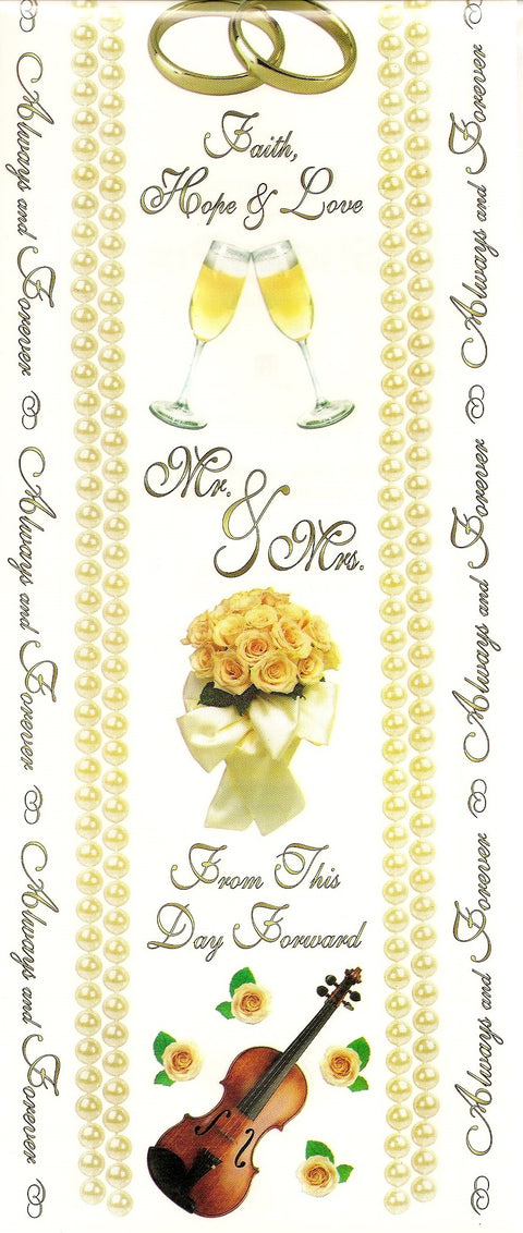 Paper House Wedding Stickers & Borders